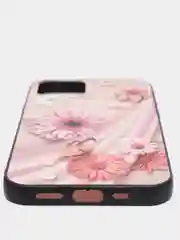 Кремовый чехол для Iphone 12, 12PRO c принтом