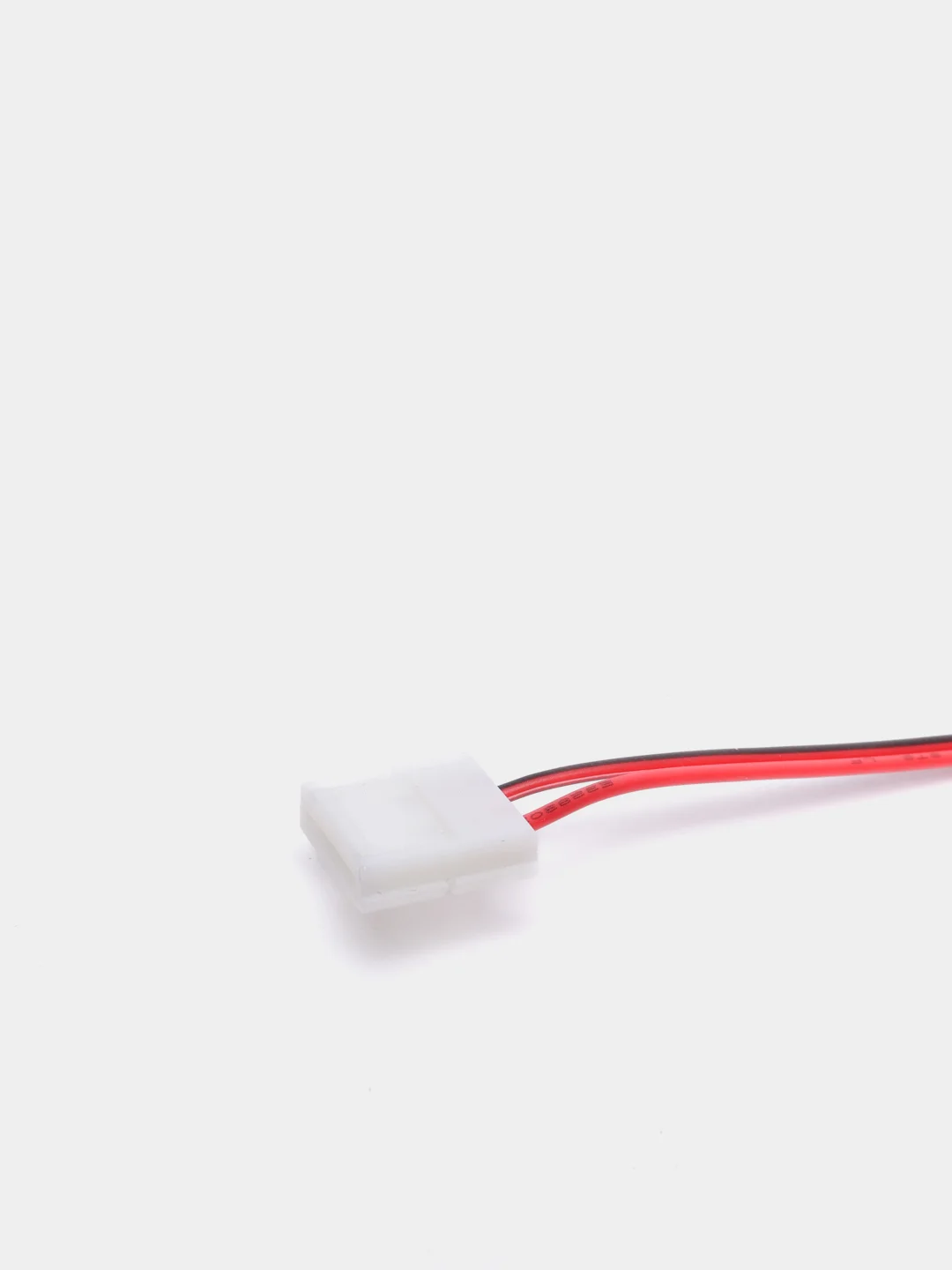 Коннектор выводной LED (10 mm, провод 15 cm), для светодиодной ленты, 2 контакта - 1 шт