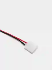 Коннектор выводной LED (10 mm, провод 15 cm), для светодиодной ленты, 2 контакта - 1 шт
