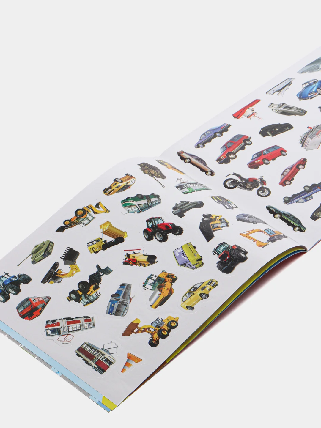 Лавандовый книга с наклейками "100 наклеек"