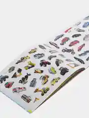 Лавандовый книга с наклейками "100 наклеек"