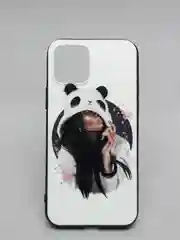 Бежевый меланж чехол для Iphone 12, 12PRO c принтом