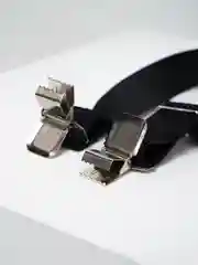 Черный подтяжки однотонные для мужчин