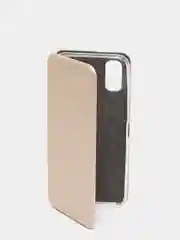 Бронзовый чехол книжка для TECNO Spark 8P