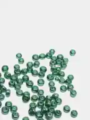 Зеленый бисер крупный 6мм (разные цвета)