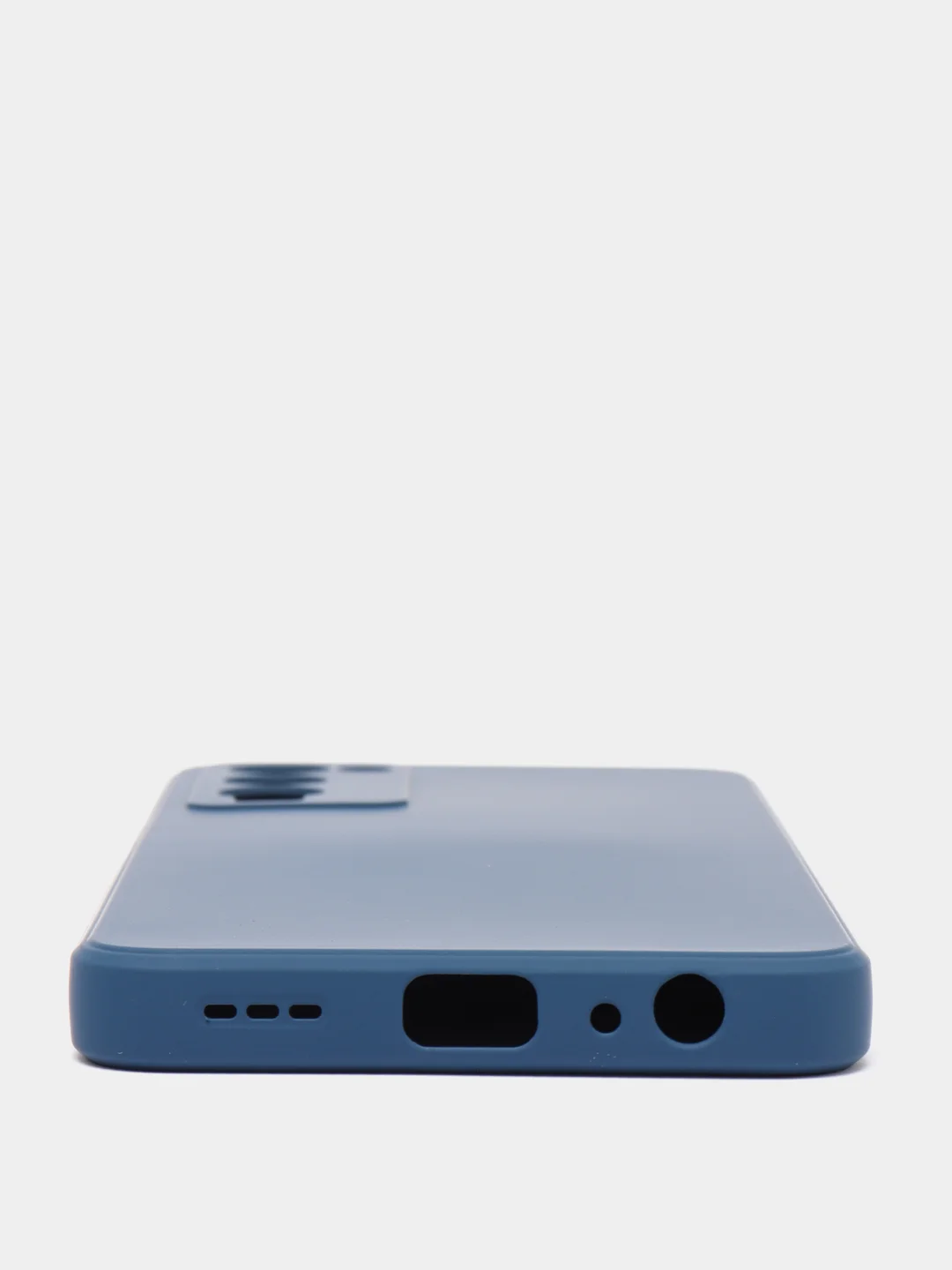 Синий чехол с защитой камеры и бархатом внутри CAMON 18, CAMON 18P, CAMON 18T