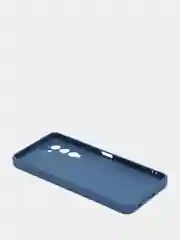 Синий чехол с защитой камеры и бархатом внутри CAMON 18, CAMON 18P, CAMON 18T