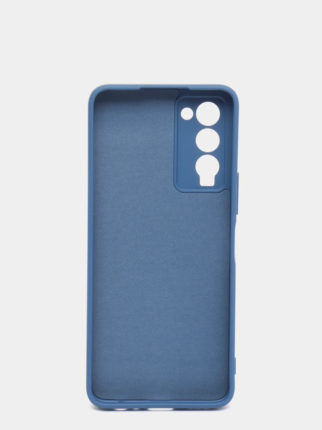 Синий чехол с защитой камеры и бархатом внутри CAMON 18, CAMON 18P, CAMON 18T