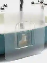 Морской мыльница со сливом, с самоклеящимся креплением на стену, в виде раковины Мойдодыр