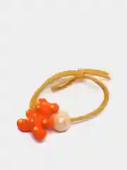 Красный резинки для волос Мишка