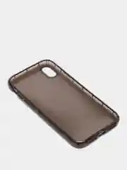 Серый чехол на iPhone 13, 12, 11, 7, 8, SE 2020, Plus, X, XS, XR, Max, Pro, mini, прозрачный