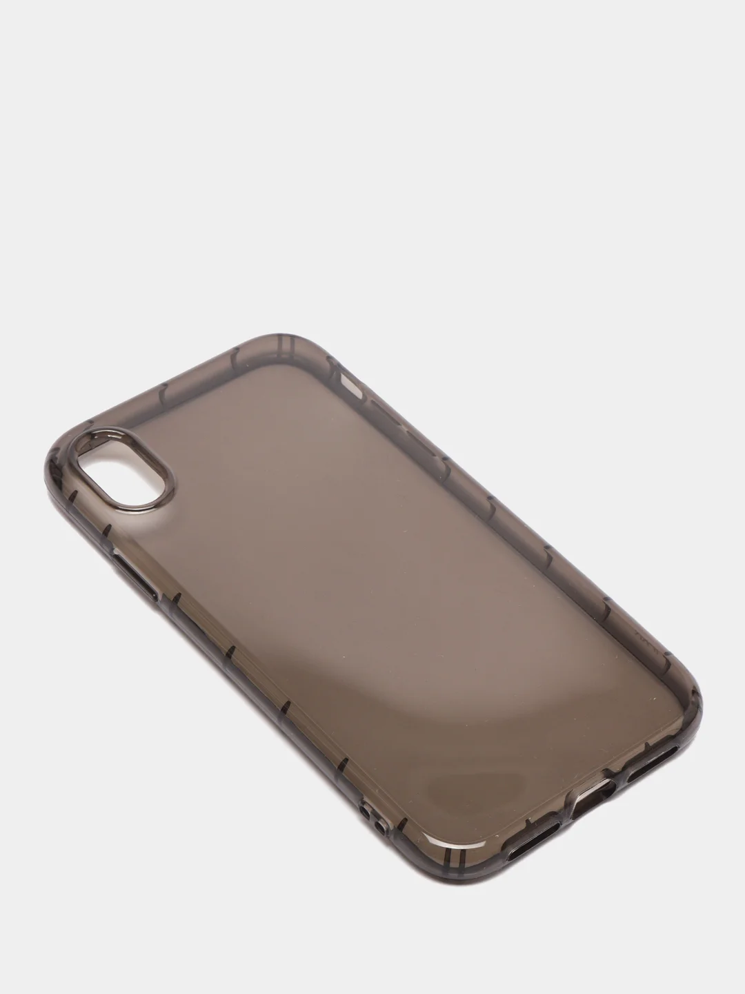 Серый чехол на iPhone 13, 12, 11, 7, 8, SE 2020, Plus, X, XS, XR, Max, Pro, mini, прозрачный