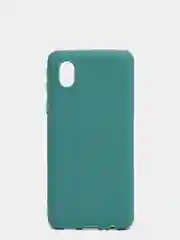 Зеленый чехол Samsung Galaxy A01 Core/M01 Core (Самсунг галакси А01 Кор/М01 Кор), силиконовый