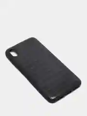 Чехол для Xiaomi Redmi 7A/Note 8T/Note 9/9S/Note 10/10 Pro матовый, вставка из кожи