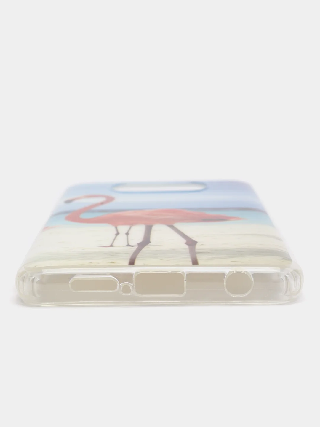 Голубой чехол силиконовый для Xiaomi Poco X3 NFC/ Poco X3 Pro (Сяоми Поко Х3 Про), с рисунком