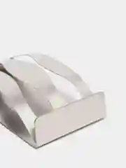 Серебряный держатель зубной щетки