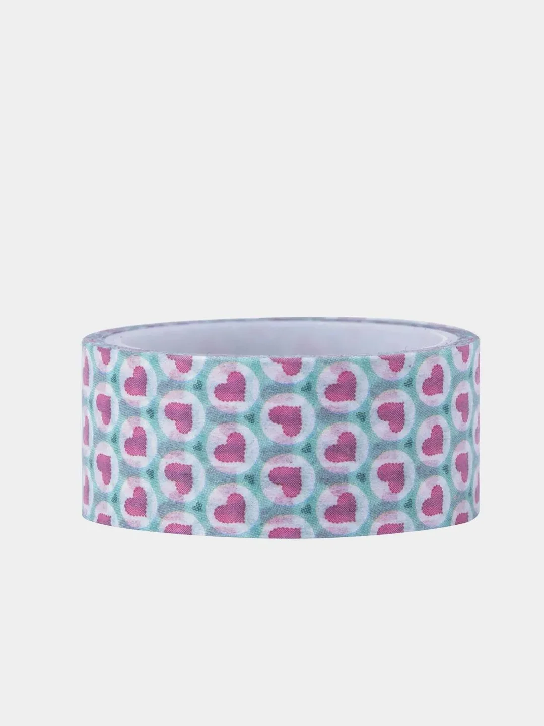 Клейкие WASHI-ленты для декора "Сердца", 0,015 х 3 м, 7 шт