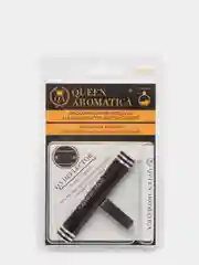 Черный ароматизатор воздуха Queen Aromatica на дефлектор автомобиля