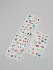 Желтый наклейки-стикеры в стиле аниме для скрапбукинга, творчества, украшения дневников