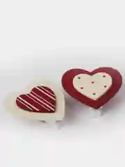 Прищепки декоративные "Сердце с узором", 6 штук, 3,5 см, ассорти, "Остров сокровищ", 661292