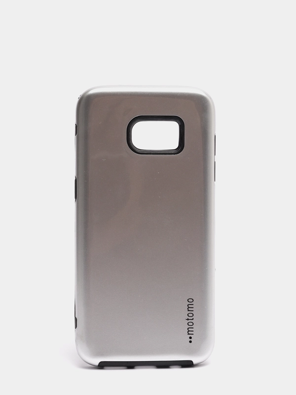 Чехол-накладка Samsung S 7 EDGE, пластик ТПУ, подставка