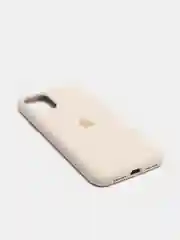 Светло-бежевый чехол Silicone Case для iPhone 11 с закрытым низом