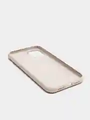 Светло-бежевый чехол Silicone Case для iPhone 11 с закрытым низом