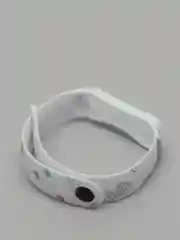 Белый ремешок Mi Band 5 / Mi Band 6, с рисунком, силиконовый