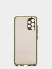 Лесной зеленый чехол для Samsung Galaxy A32 4G, Галакси А32, пластиковый матовый с цветными кнопками