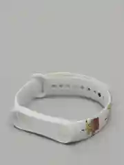 Бордовый ремешок Mi Band 5 / Mi Band 6, с рисунком, силиконовый