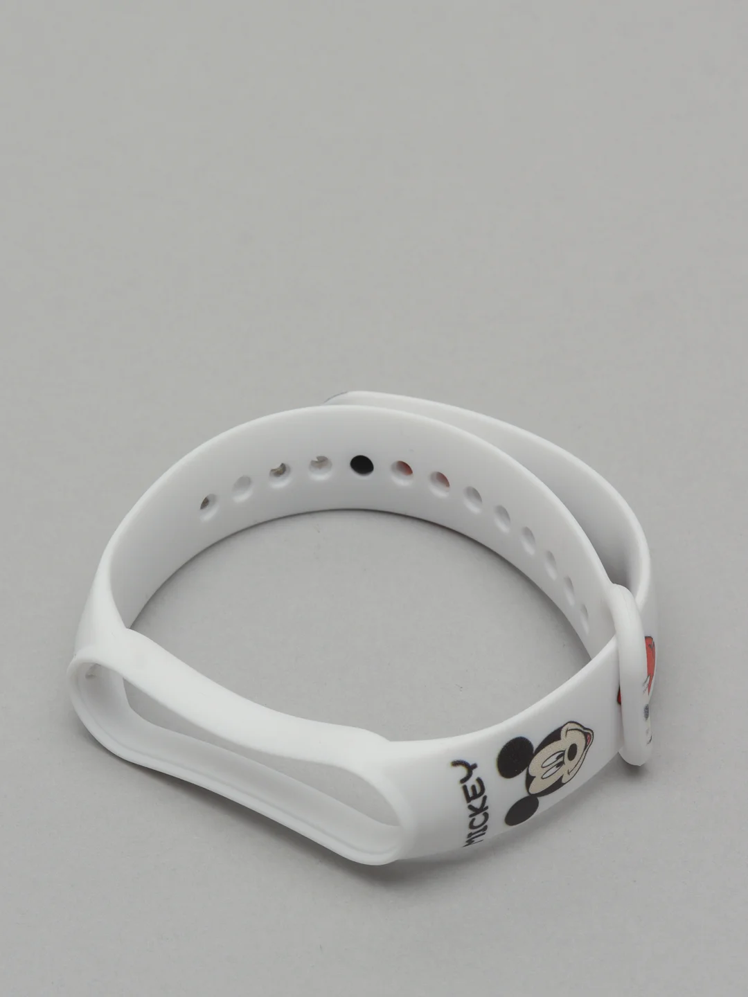 Горчичный ремешок Mi Band 5 / Mi Band 6, с рисунком, силиконовый