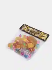 Желтый наборы пиратских сокровищ с дублонами и камнями для квестов и праздников