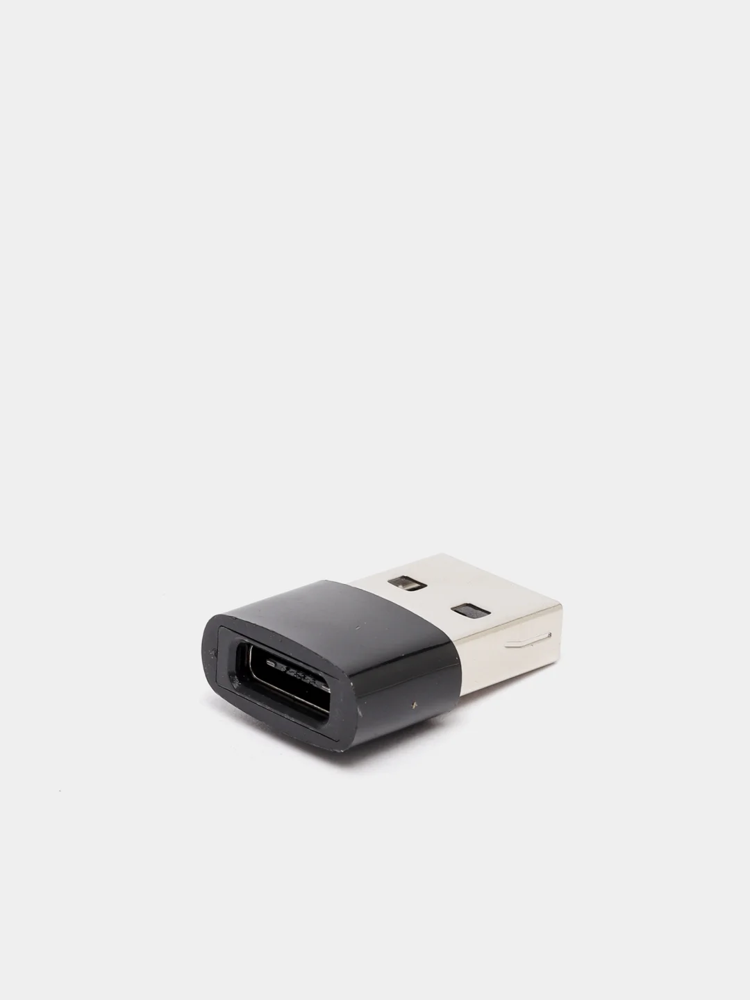 Черный адаптер переходник USB Type C USB