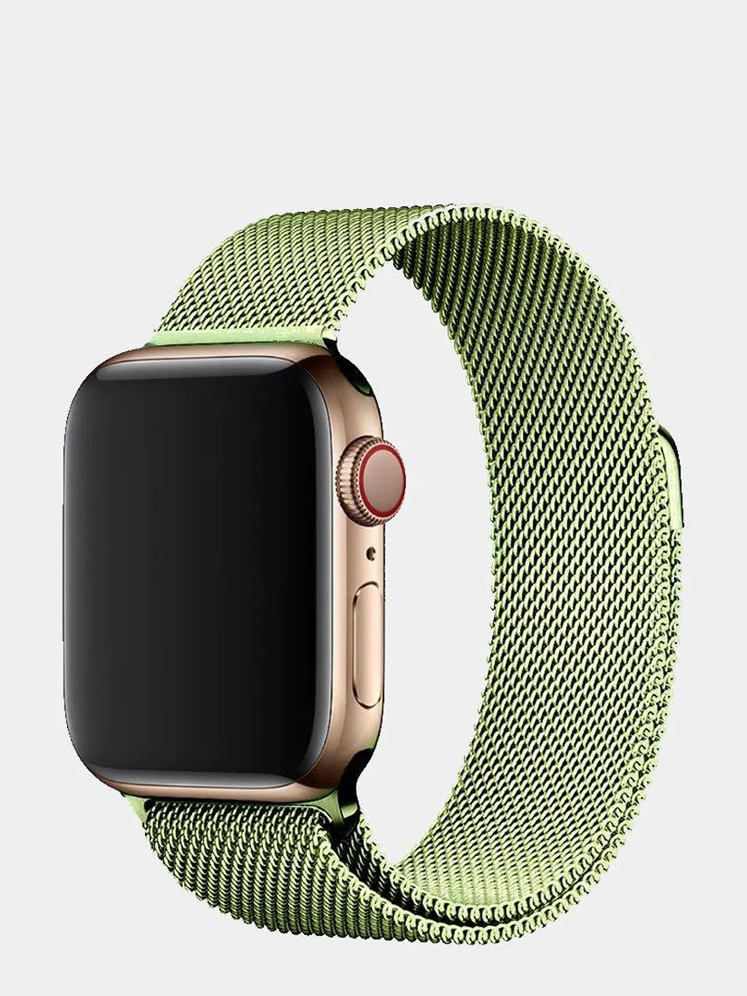 Лайм ремешок для Apple Watch "Миланская петля"