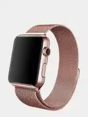 Золотой ремешок для Apple Watch "Миланская петля"