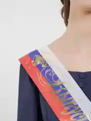 Лента "Выпускник 9 класс", атлас, триколор