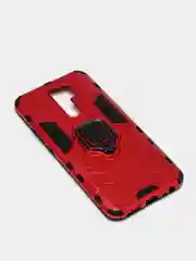 Красный чехол с кольцом для Redmi 11T Pro Mi 10 T 11 Lite 9 Note 10 S Poco F3 M4 X3 10C 7 А  8 9 С