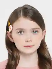 Зеленый заколки детские