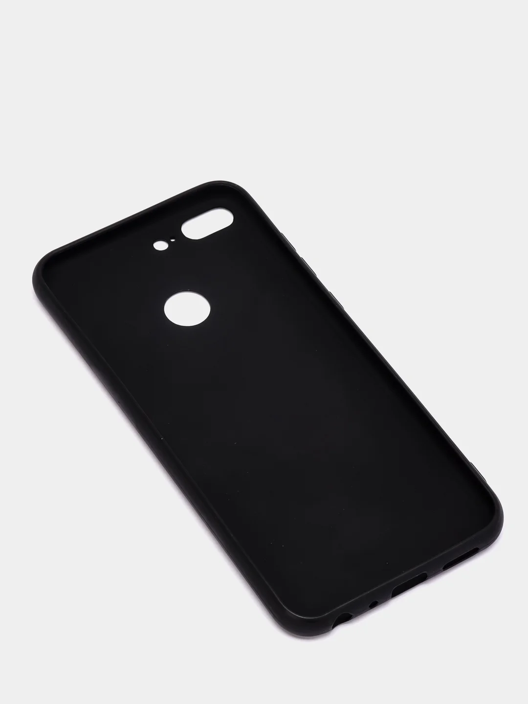 Черный чехол Honor 9 Lite силиконовый