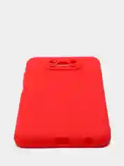 Красный силиконовый чехол Xiaomi Poco X3 / Poco X3 Pro, однотонный, с защитой камеры