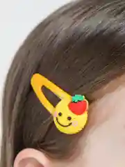 Зеленый заколки детские, длина 5.5 см