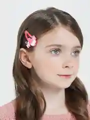 Фиолетовый заколки детские