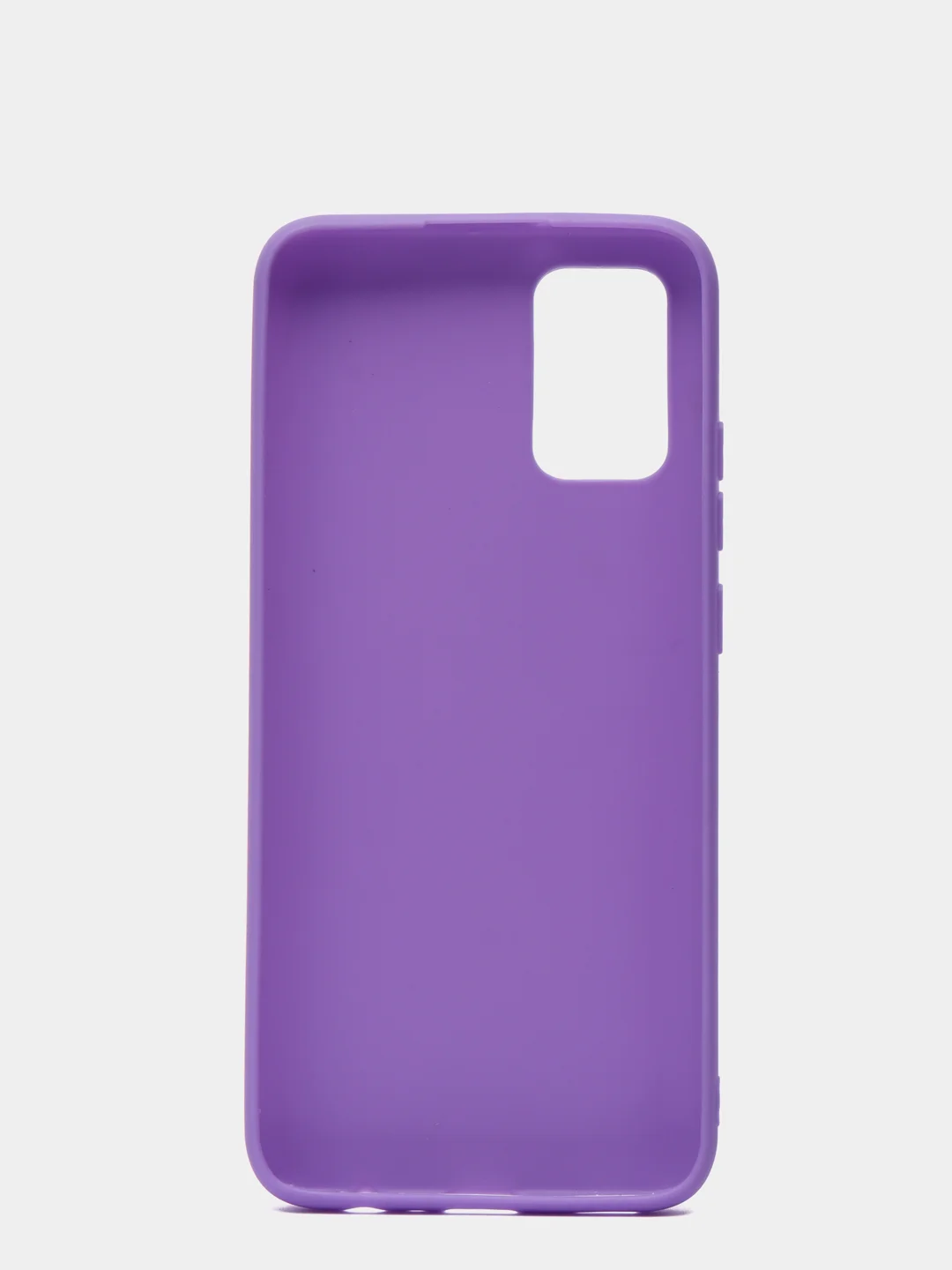 Пурпурный силиконовый чехол Samsung Galaxy A02s, однотонный