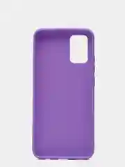 Пурпурный силиконовый чехол Samsung Galaxy A02s, однотонный