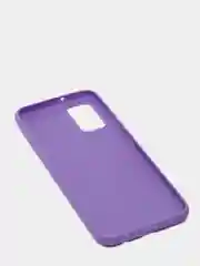 Пурпурный силиконовый чехол Samsung Galaxy A02s, однотонный