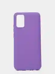 Пурпурный силиконовый чехол Samsung Galaxy A02s, однотонный