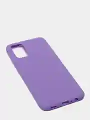 Пурпурный силиконовый чехол Samsung Galaxy A02s, однотонный