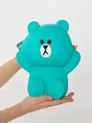 Сумка для девочки, из силикона, с ремешком, 20 см, бирюзовая