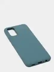 Зеленый силиконовый чехол Samsung Galaxy A02s, однотонный