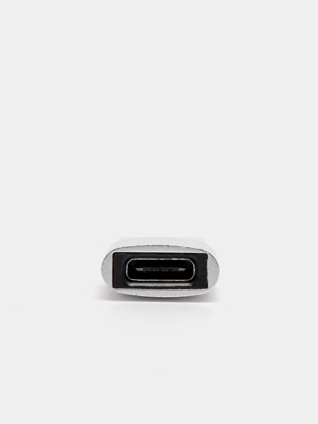 Серебряный адаптер переходник USB Type C USB